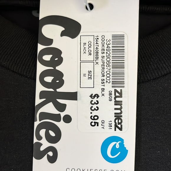 COOKIES MEDIUM TSHIRT - Picture 2 of 4